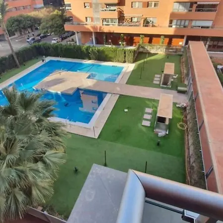 Apartment Atp La Goleta A 5 Minutos De La Playa, Frente A Recinto Ferial, Piscina Y Parking Privado Gratis! *
